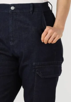 donkerblauwe penn & ink cargobroeken trousers