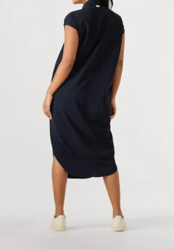 donkerblauwe penn & ink mini jurk dress