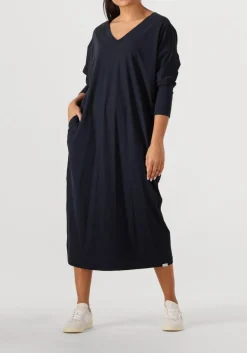 donkerblauwe penn & ink mini jurk dress