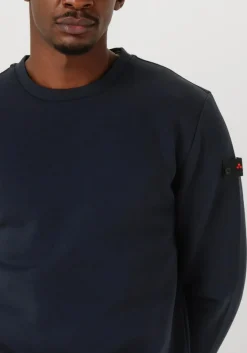 donkerblauwe peuterey sweater saidor b fw 02