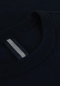 donkerblauwe profuomo t-shirt t-shirt short sleeve jersey
