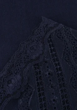 donkerblauwe rosemunde top benita