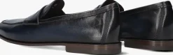 donkerblauwe santoni loafers carlos