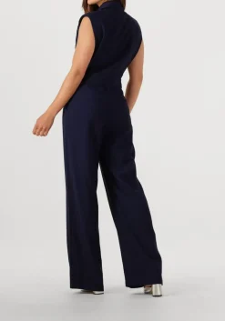 donkerblauwe suncoo jumpsuit tori