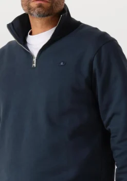 donkerblauwe the goodpeople sweater lucca