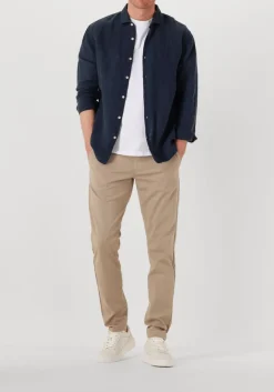 donkerblauwe the goodpeople casual overhemd soho