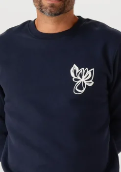 donkerblauwe the goodpeople sweater lito