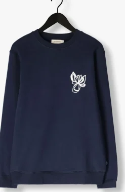 donkerblauwe the goodpeople sweater lito