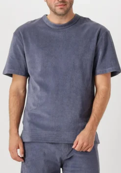 donkerblauwe the goodpeople t-shirt towel