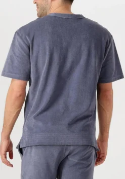 donkerblauwe the goodpeople t-shirt towel