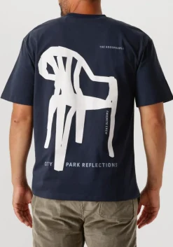 donkerblauwe the goodpeople t-shirt taki