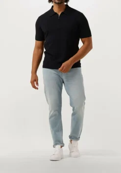 donkerblauwe tiger of sweden polo orbit ss