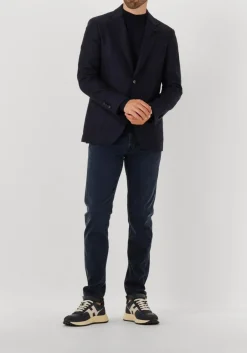 donkerblauwe tramarossa slim fit jeans michelangelo