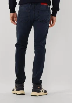 donkerblauwe tramarossa slim fit jeans michelangelo