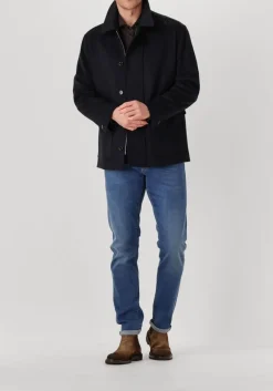 donkerblauwe tramarossa slim fit jeans michelangelo