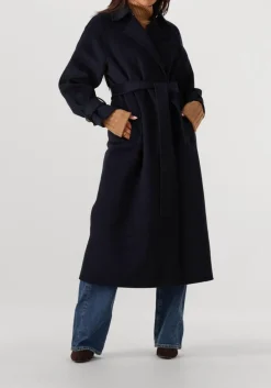 donkerblauwe vanessa bruno mantel faro