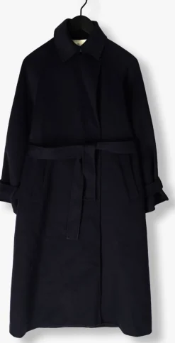 donkerblauwe vanessa bruno mantel faro