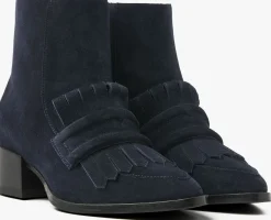 donkerblauwe via vai enkellaarsjes rose hannah