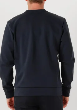 donkerblauwe wahts trui yates tech cotton