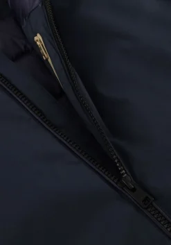 donkerblauwe woolrich jack cloud lewis bomber