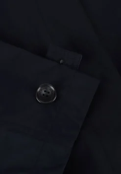 donkerblauwe woolrich parka's summer trench