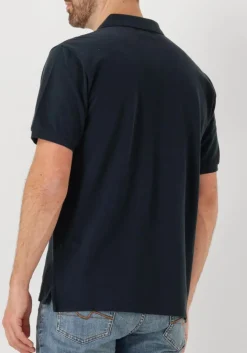 donkerblauwe woolrich polo classic american polo