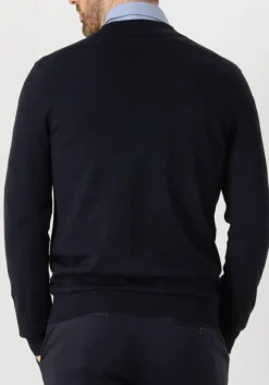 donkerblauwe xacus trui active shirt 558ml var070