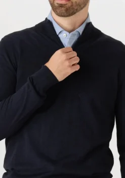 donkerblauwe xacus trui active shirt 558ml var070