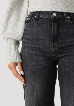 donkergrijze 7 for all mankind wide jeans modern dojo