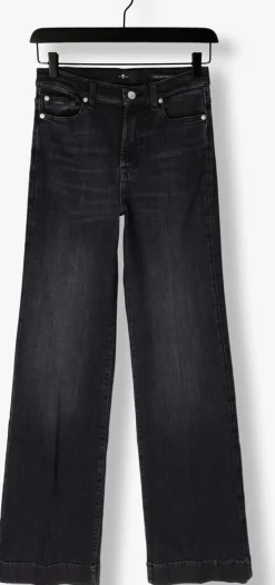 donkergrijze 7 for all mankind wide jeans modern dojo