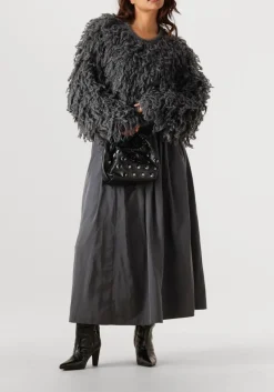 donkergrijze aimee the label maxirok maximus