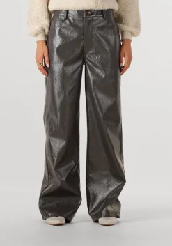 donkergrijze amaya amsterdam broeken loua pants