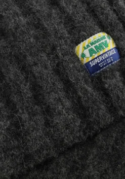 donkergrijze american vintage sjaal vitow 20