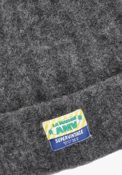 donkergrijze american vintage muts vitow 22