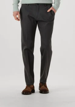 donkergrijze berwich pantalon morello elax