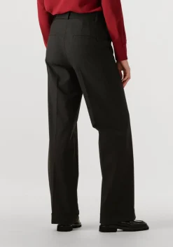 donkergrijze cambio wijde broek grace