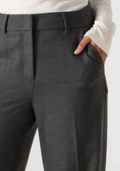 donkergrijze cambio wijde broek amelie