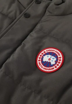 donkergrijze canada goose bodywarmer freestyle crew vest 2054m