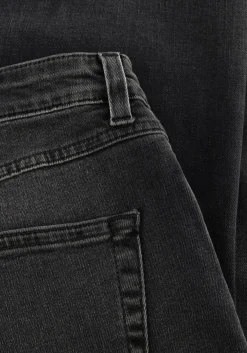 donkergrijze closed flared jeans jovanna