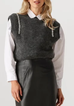donkergrijze copenhagen muse trui cmibra-waistcoat