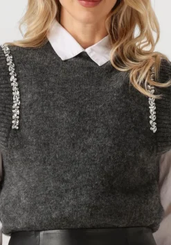 donkergrijze copenhagen muse trui cmibra-waistcoat