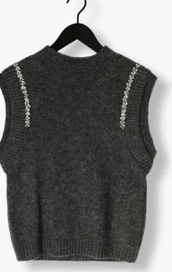 donkergrijze copenhagen muse trui cmibra-waistcoat