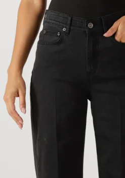 donkergrijze drykorn bootcut jeans retain