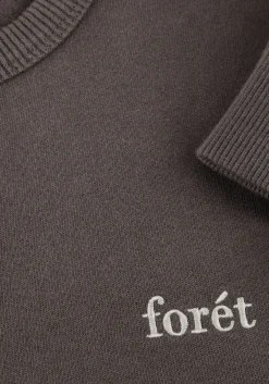 donkergrijze forét sweater noon sweatshirt