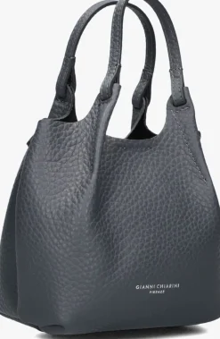 donkergrijze gianni chiarini schoudertas dua 9718