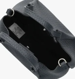 donkergrijze gianni chiarini schoudertas dua 9718