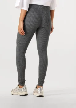 donkergrijze herskind legging carlos knit leggings