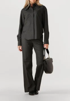 donkergrijze herskind pantalon jack low waist pants