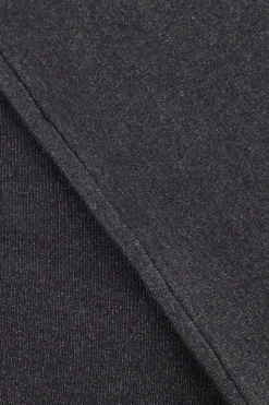 donkergrijze second female minirok siv knit short skirt