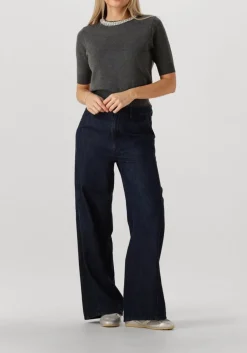 donkergrijze suncoo trui pearl